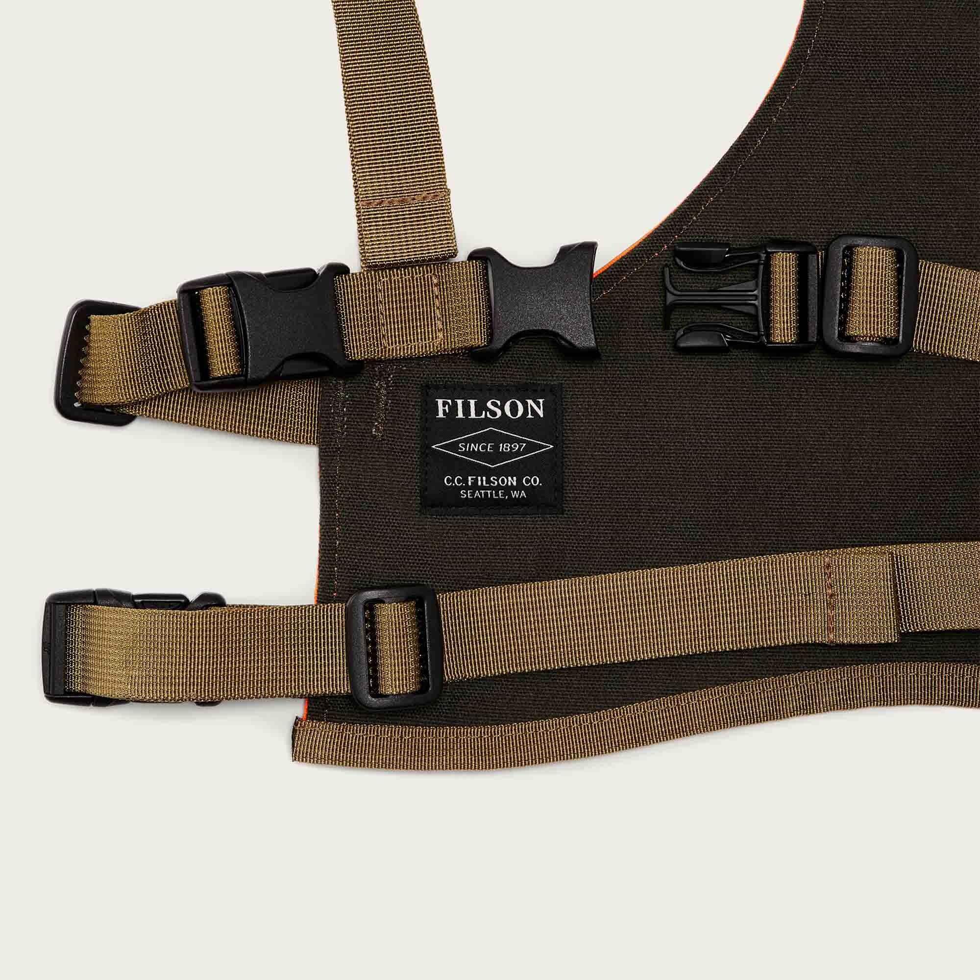 Filson Hundabeisli - Dog Chest Protector - Orange