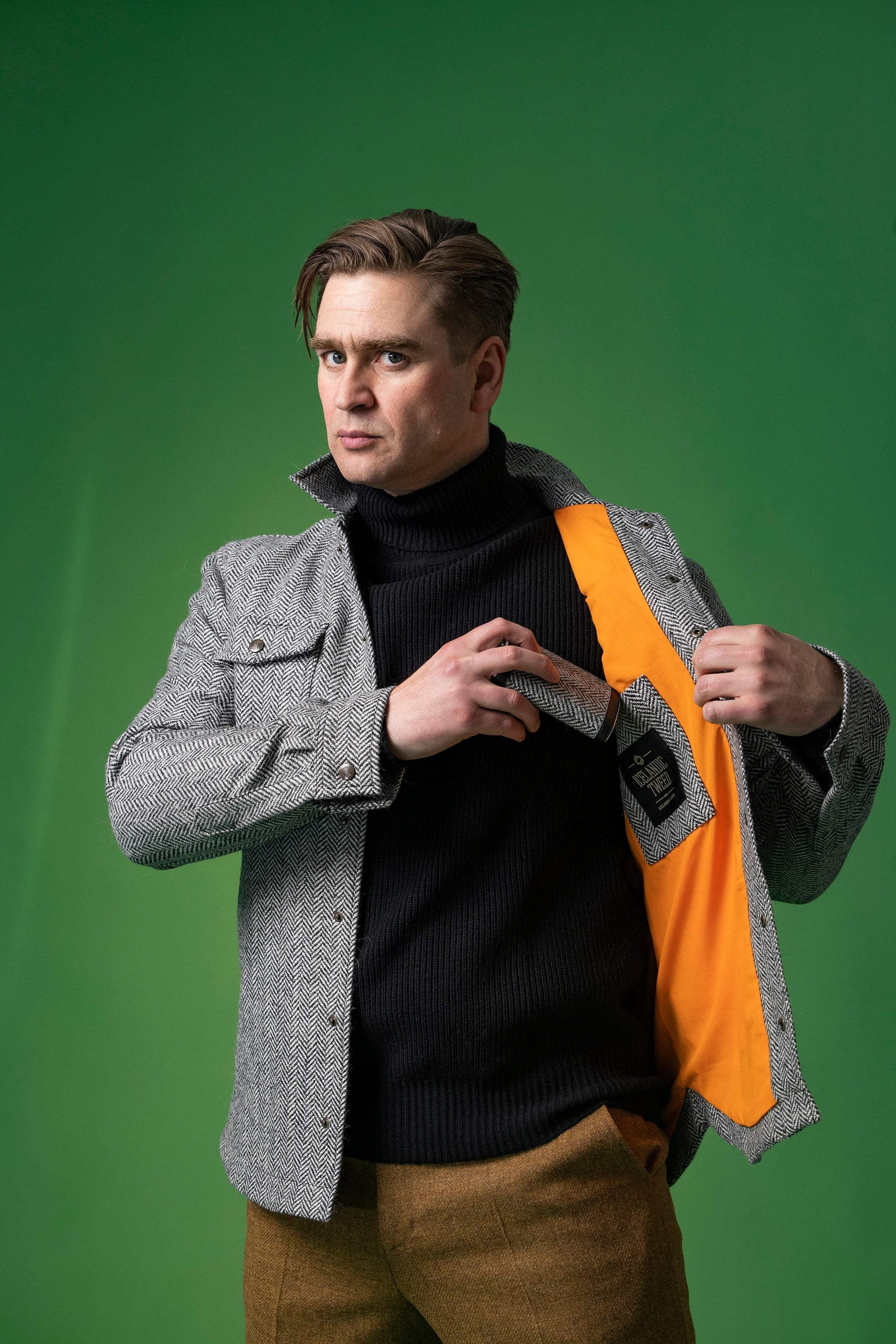 K&S Icelandic Tweed Yfirskyrta - Kormákur & Skjöldur