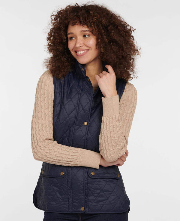 Barbour Dömuvesti Otterburn Gilet Navy