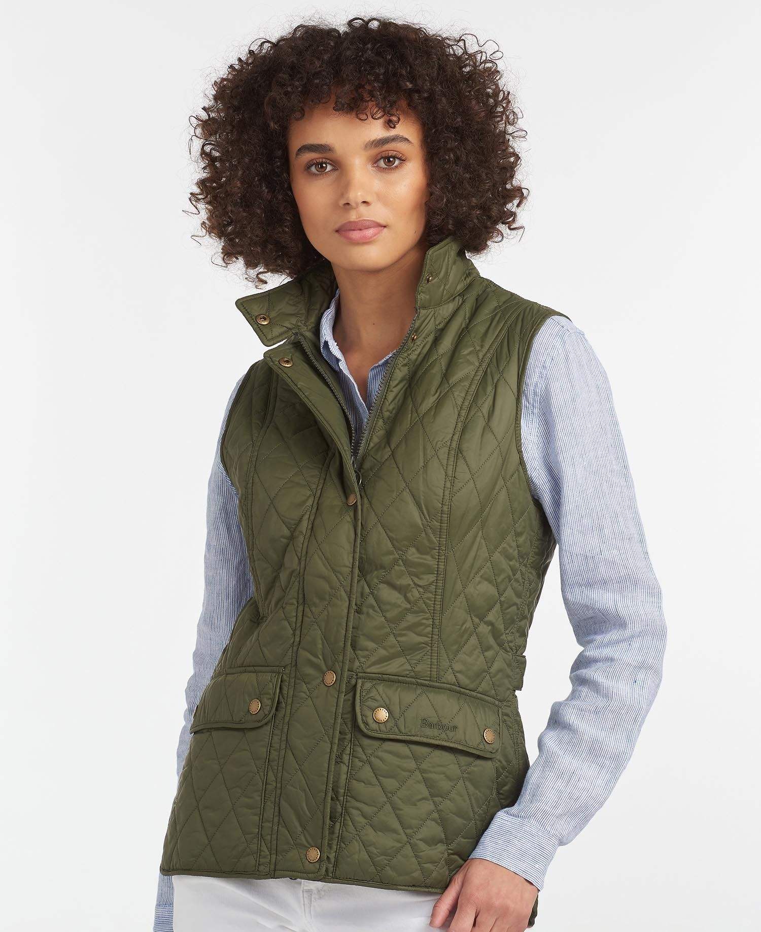 Barbour Dömuvesti Otterburn Gilet Olive - Kormákur & Skjöldur