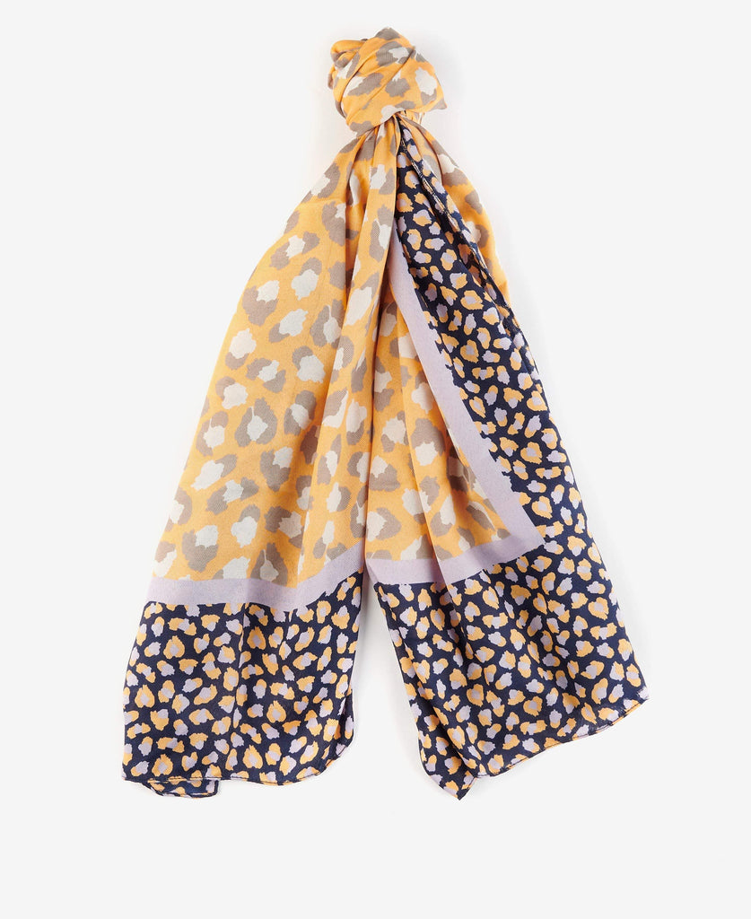 Barbour Trefill - Dömu - Animal Print Wrap - Papaya