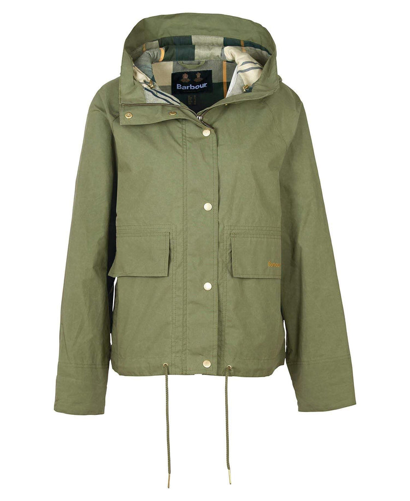 Barbour Dömujakki - Nith Showerproof - Army Green/Ancient Poplar