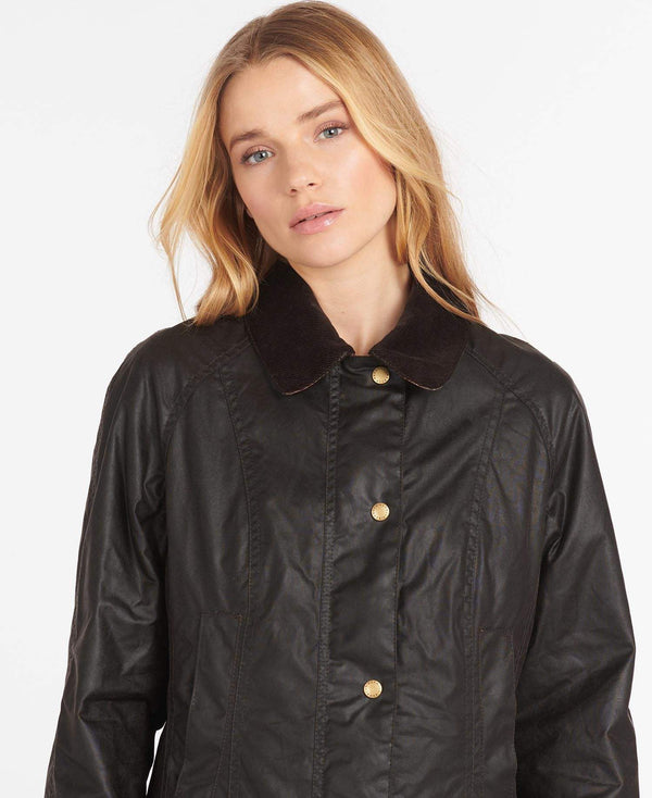 Barbour Vaxjakki Beadnell Dömu Rustic