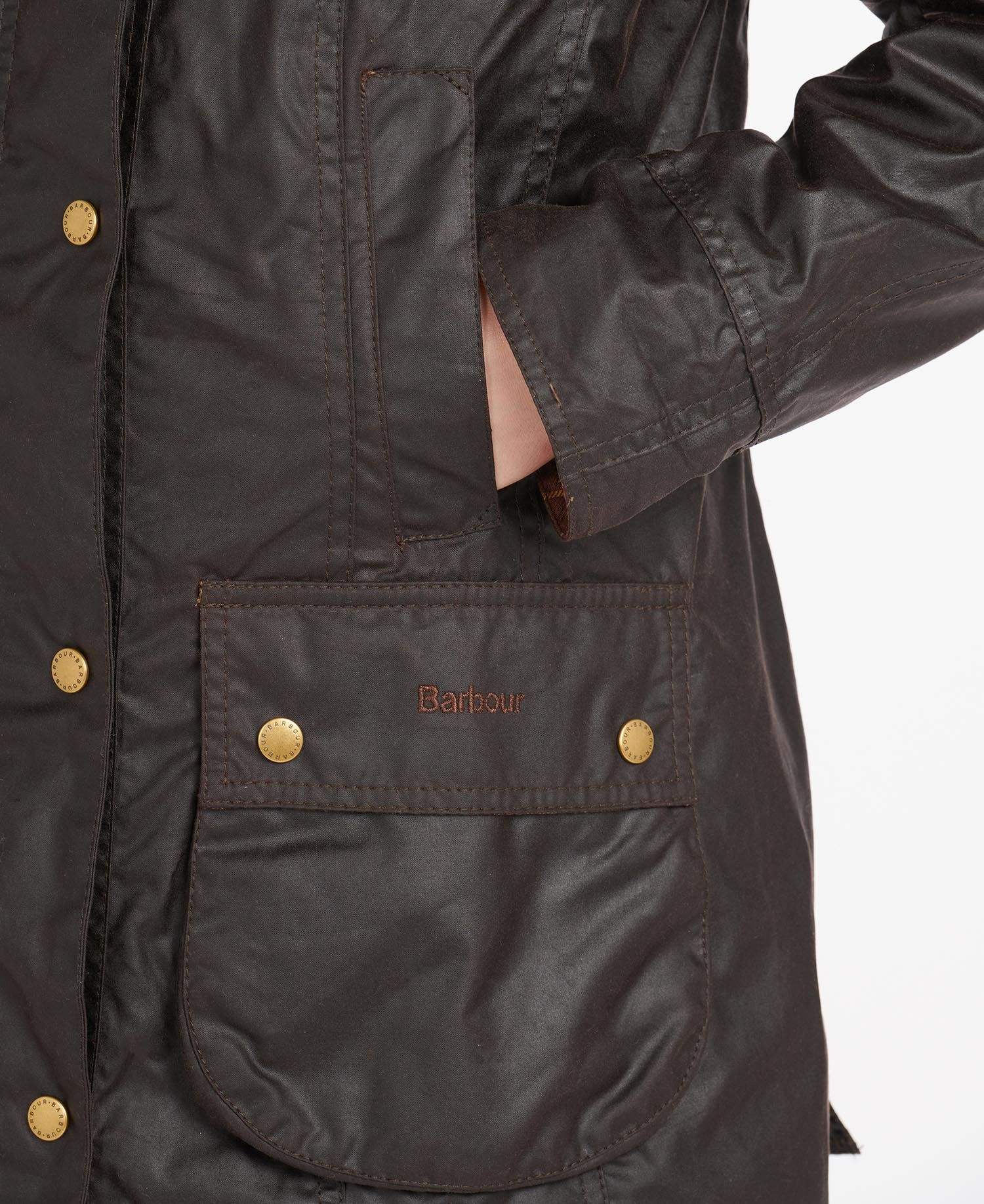 Barbour Vaxjakki Beadnell Dömu Rustic - Kormákur & Skjöldur