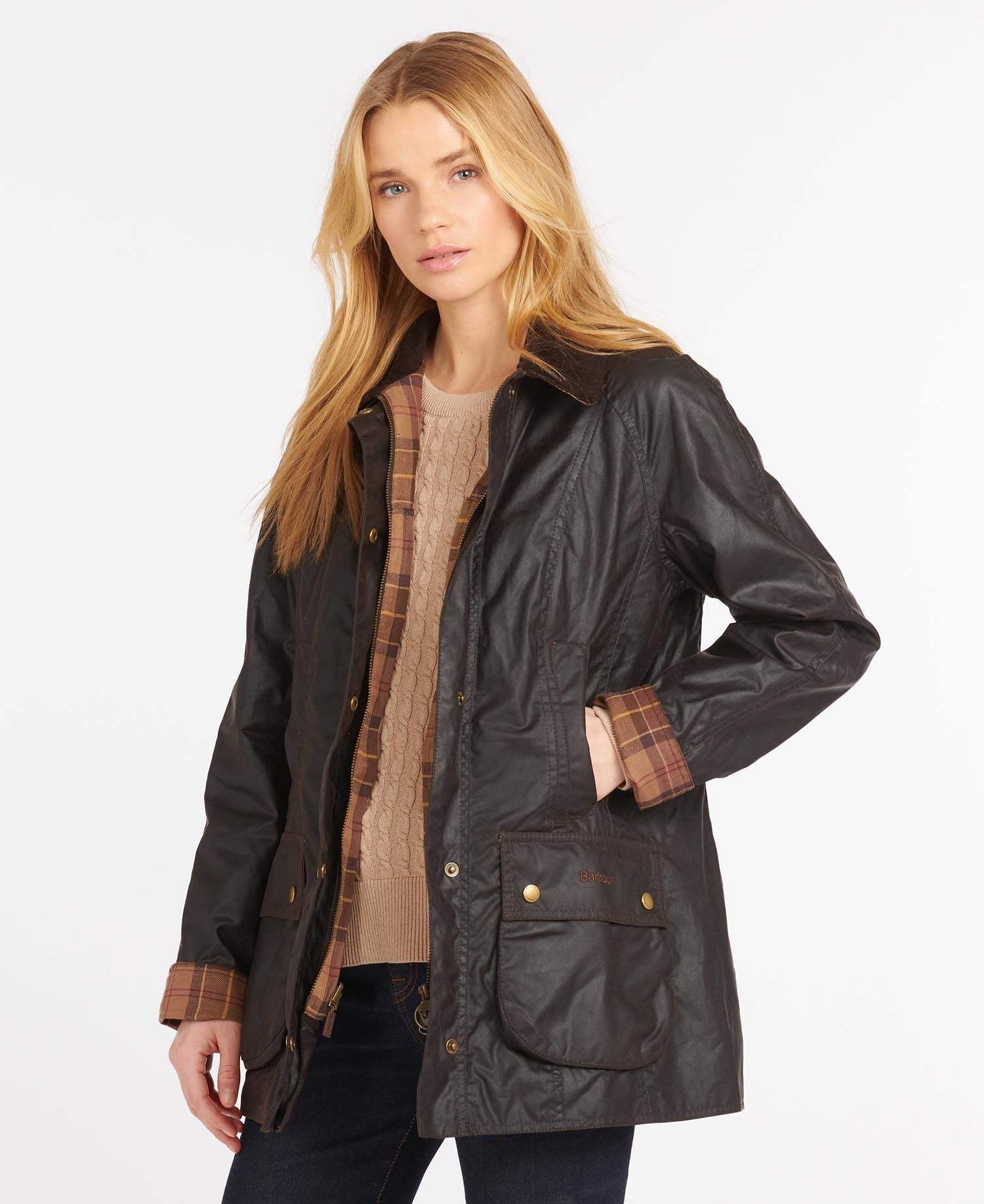 Barbour Vaxjakki Beadnell Dömu Rustic - Kormákur & Skjöldur