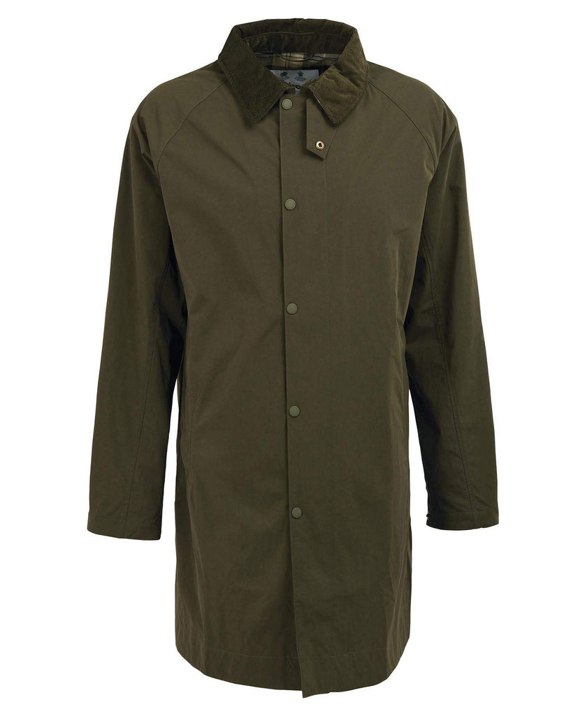 Barbour Rykfrakki - Ashi Mac Casual - Olive