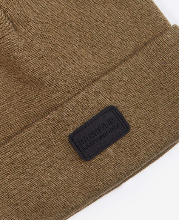 Barbour Húfa - B.Intl Sensor Knit Beanie - Beech