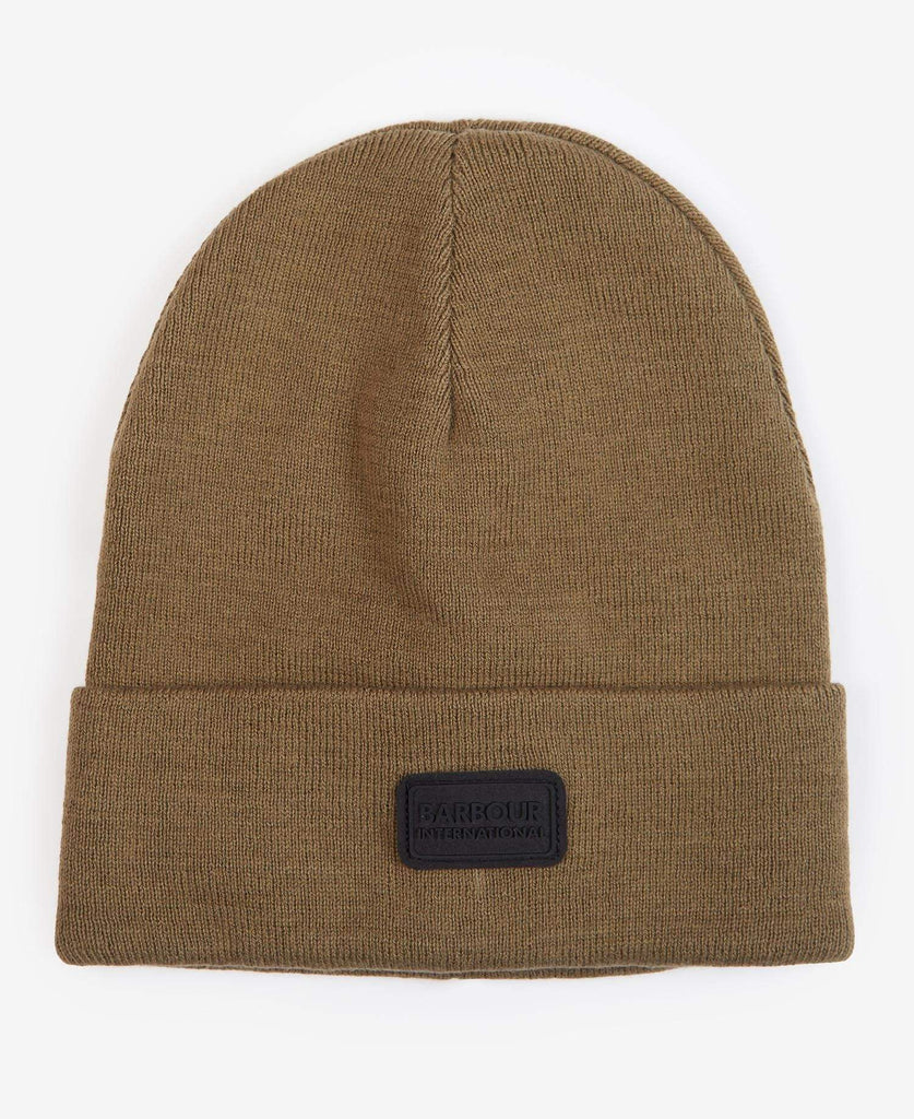 Barbour Húfa - B.Intl Sensor Knit Beanie - Beech