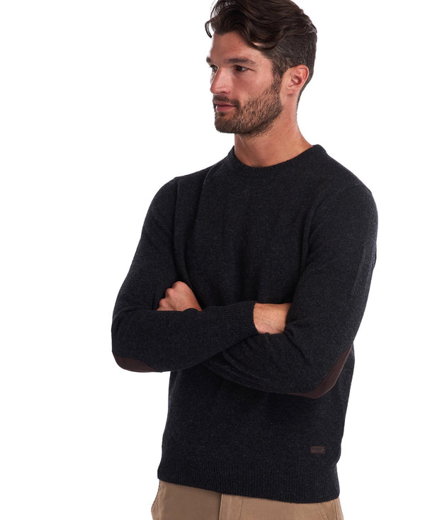 Barbour Peysa  Patch Crew  Charcoal