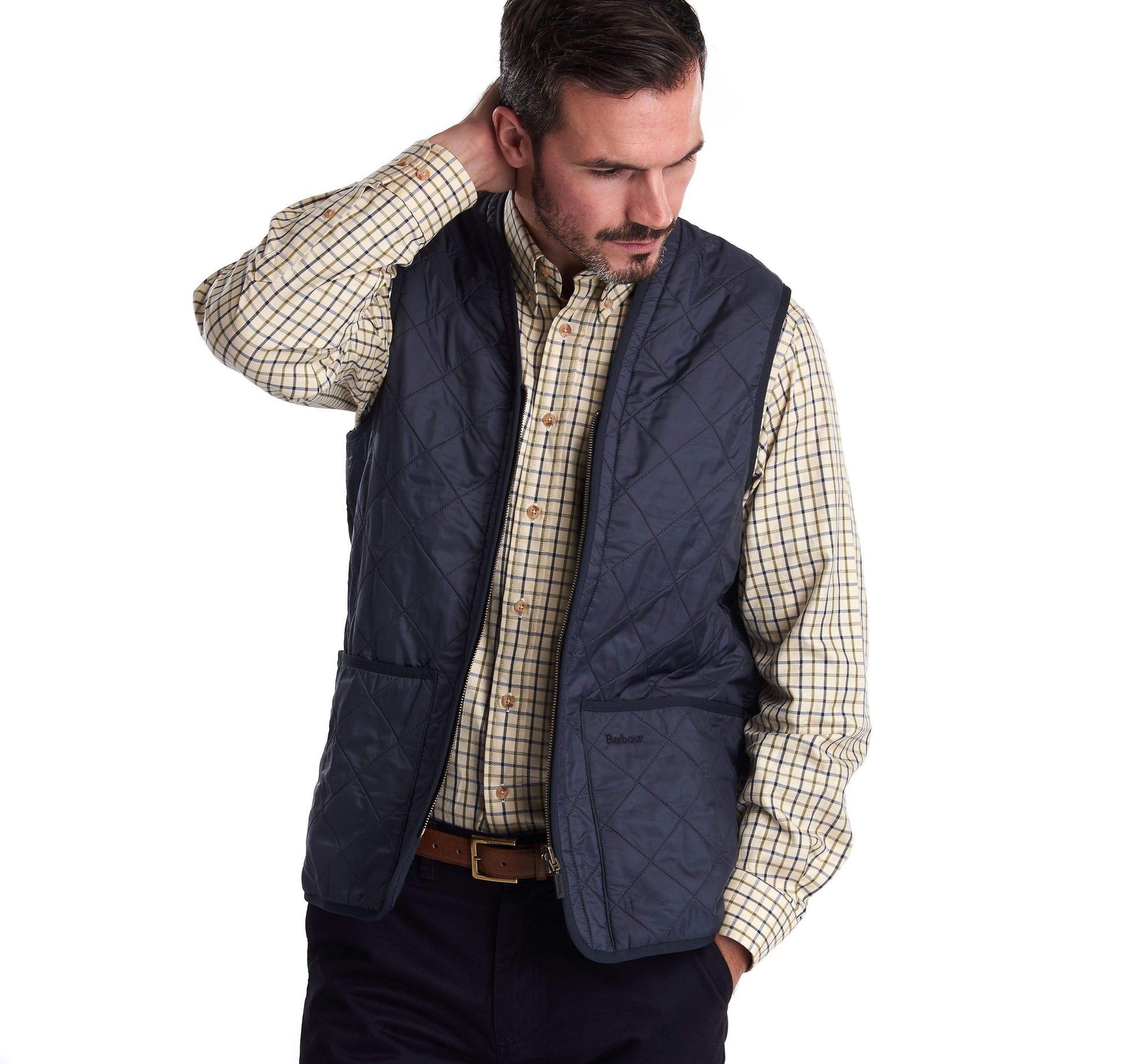 Barbour  Polarquilt Waistcoat  Navy - Kormákur & Skjöldur
