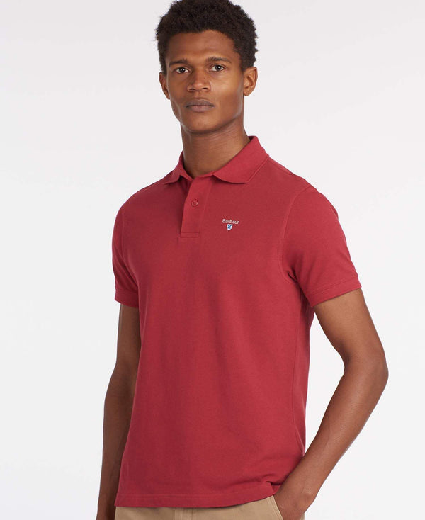 Barbour Polobolur - Sports Polo - Biking Red