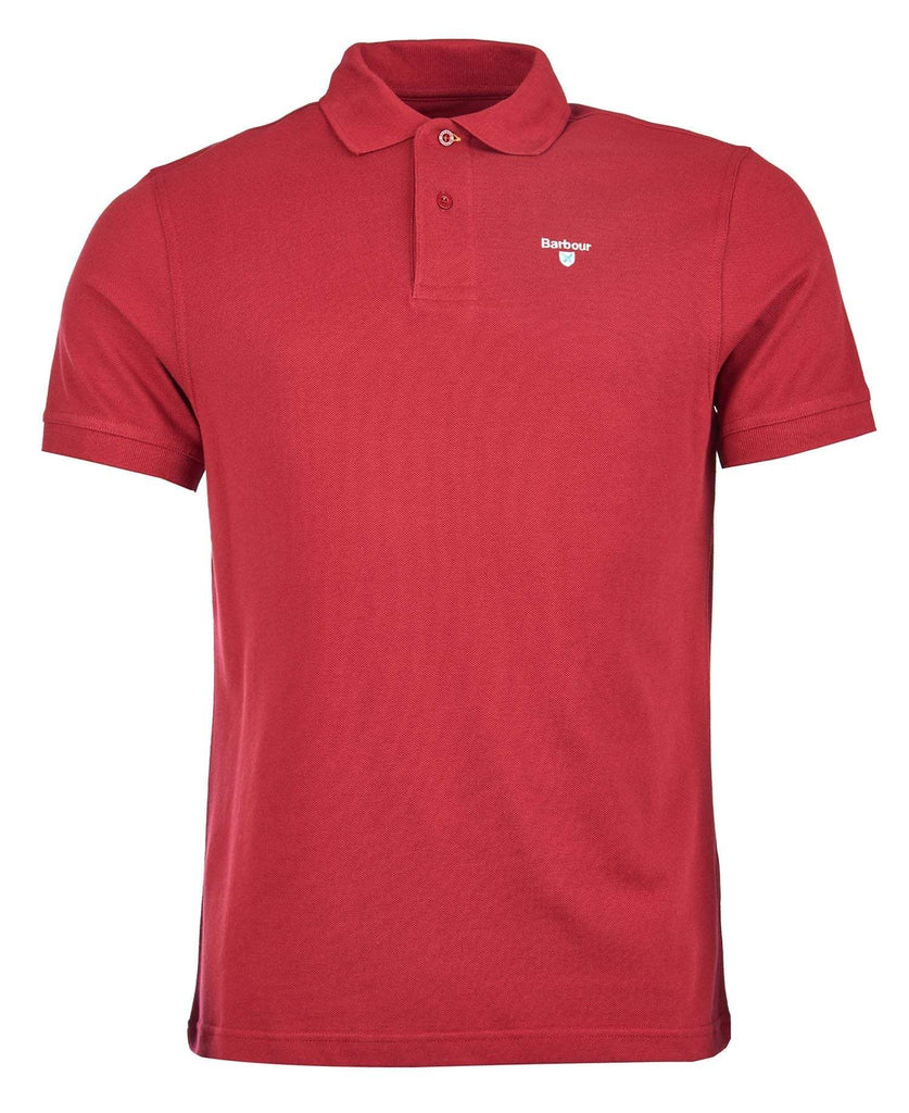 Barbour Polobolur - Sports Polo - Biking Red