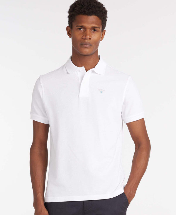 Barbour Polobolur - Sports Polo - White