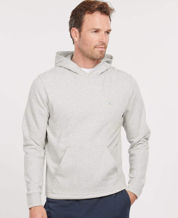 Barbour Hettupeysa - Essentials Pop Over Hoodie - Grey Marl