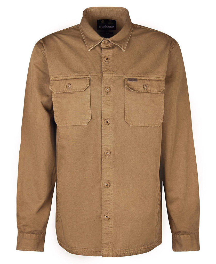 Barbour Yfirskyrta - Rydale Overshirt - Dk Sand