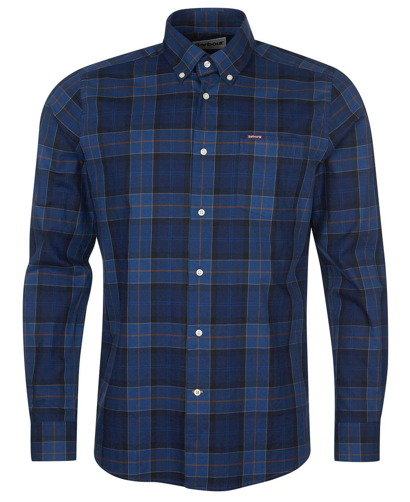 Barbour Skyrta - Wetheram Shirt - Midnight Tartan