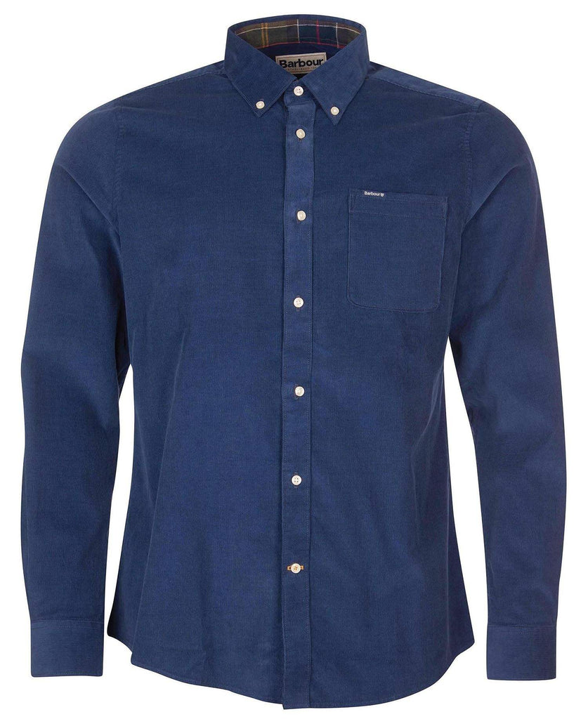 Barbour Skyrta - Ramsey - Dark Denim - Tailored Fit