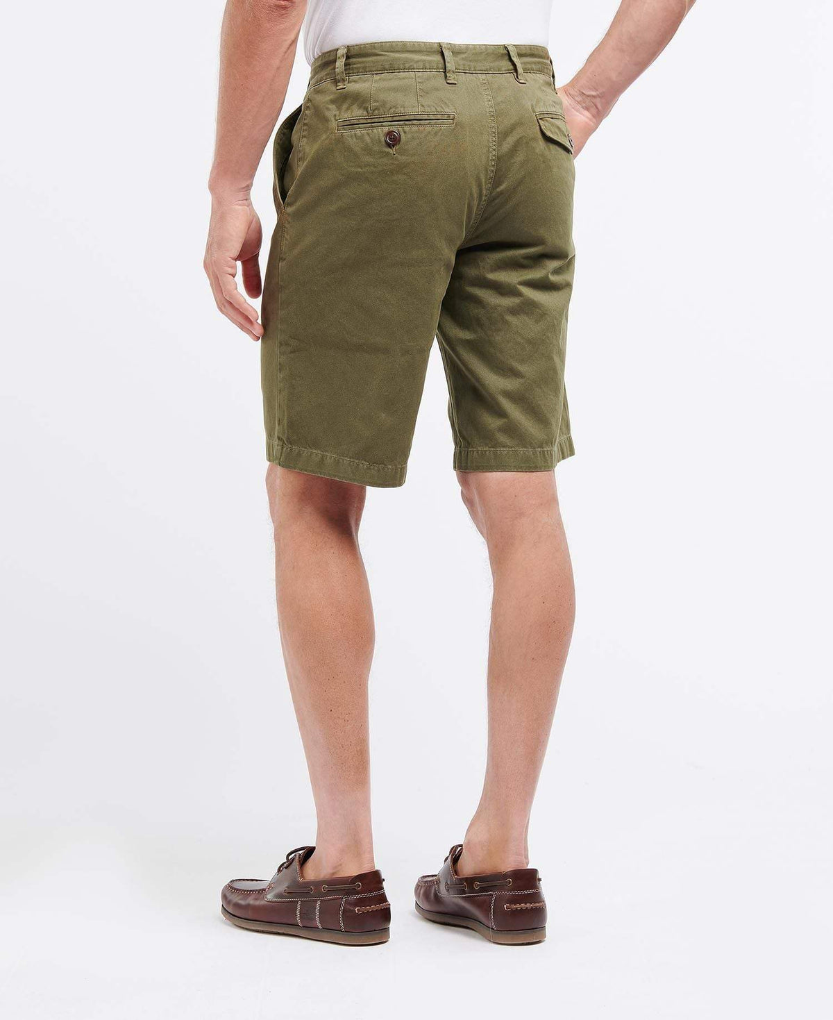 Barbour Stuttbuxur - Neuston Twill - Ivy Green - Kormákur & Skjöldur