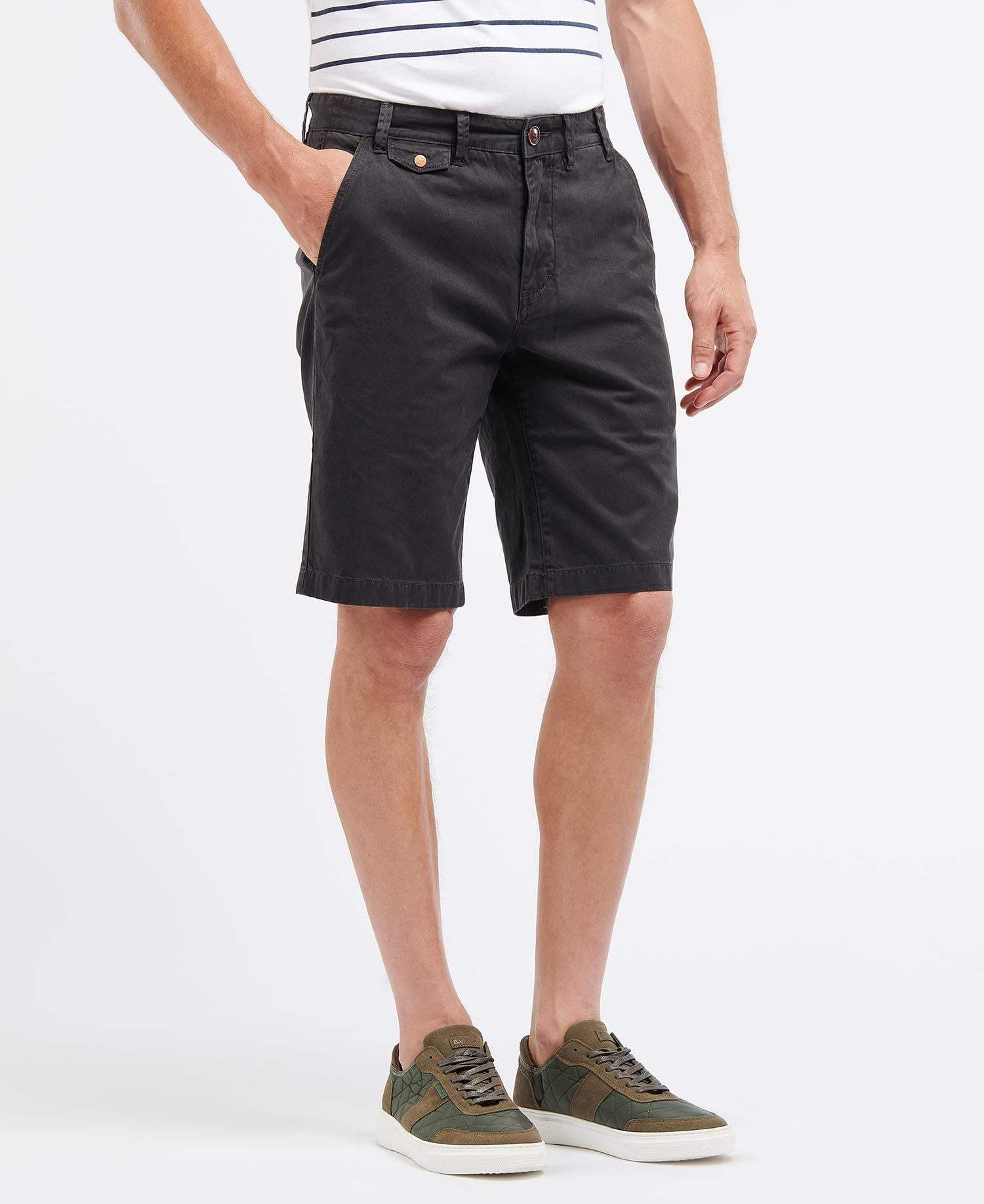 Barbour Stuttbuxur - Neuston Twill - Navy - Kormákur & Skjöldur