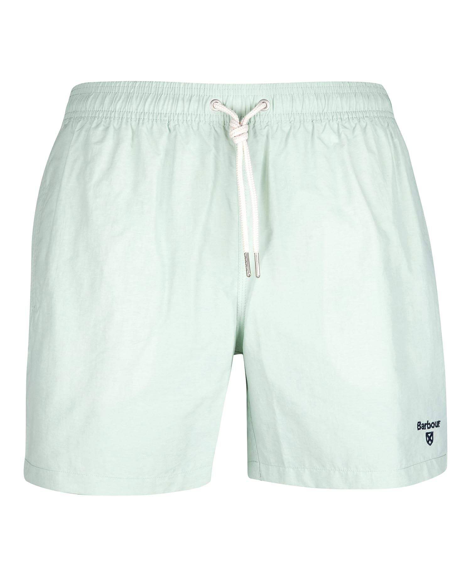 Barbour Sundbuxur - Essential Logo 5" Swim Shorts - Dusty Mint - Kormákur & Skjöldur