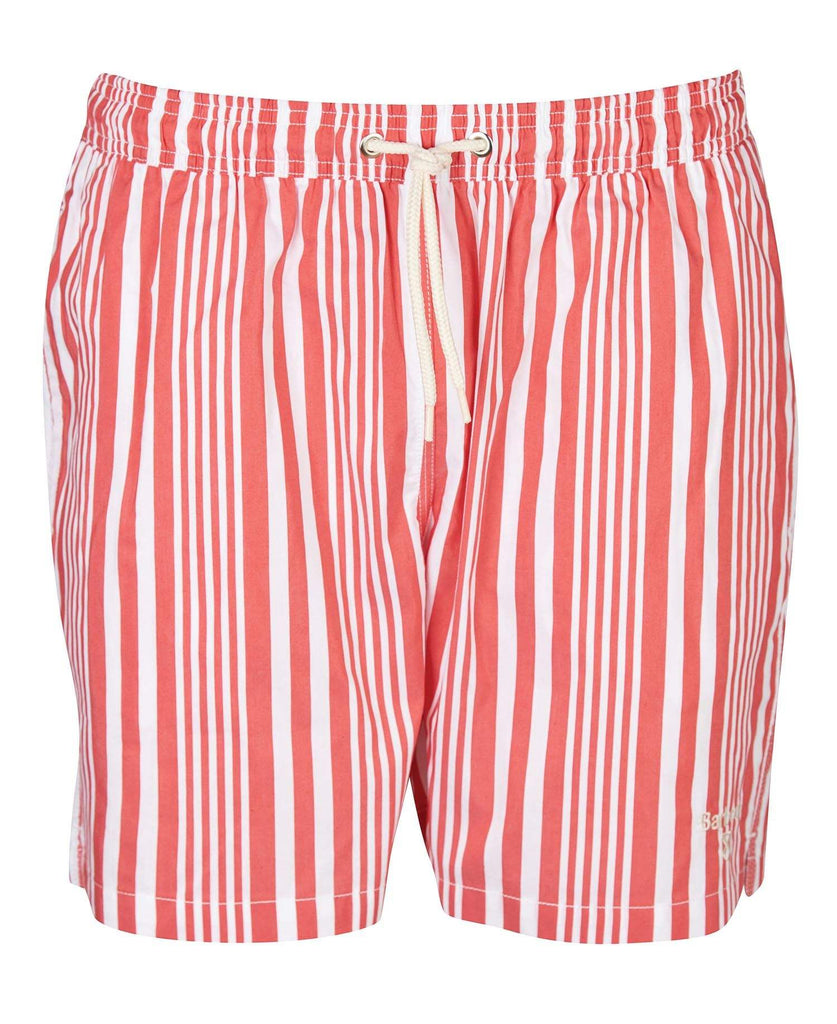 Barbour Sundbuxur - Deckham Swim Shorts - Red