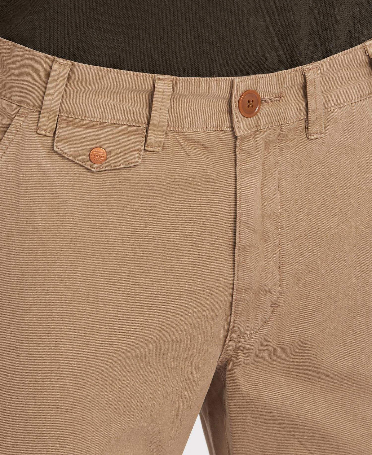 Barbour Buxur - Neuston Twill Chino - Stone - Kormákur & Skjöldur
