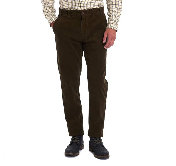 Barbour Buxur - Neuston Stretch Cord - Dark Olive