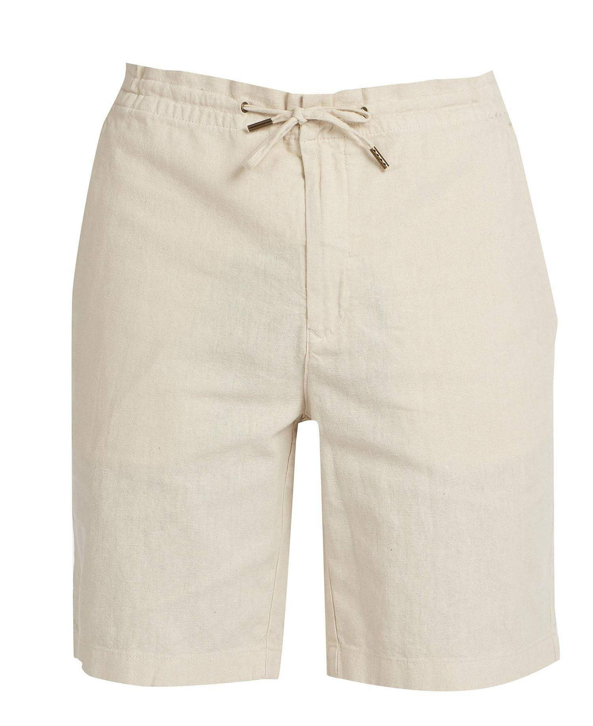Barbour Stuttbuxur - Linen Short - Lt Stone - Kormákur & Skjöldur