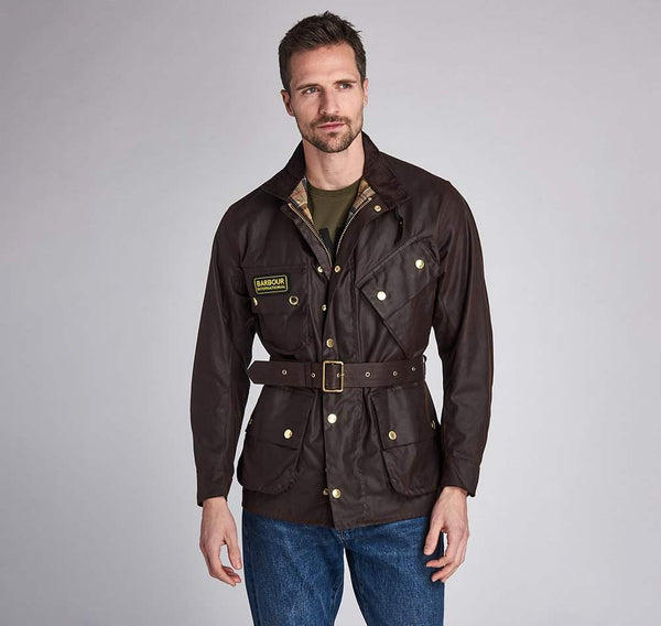 Barbour Vaxjakki - International Original - Rustic Yfirhafnir- Herrafataverslun Kormáks & Skjaldar