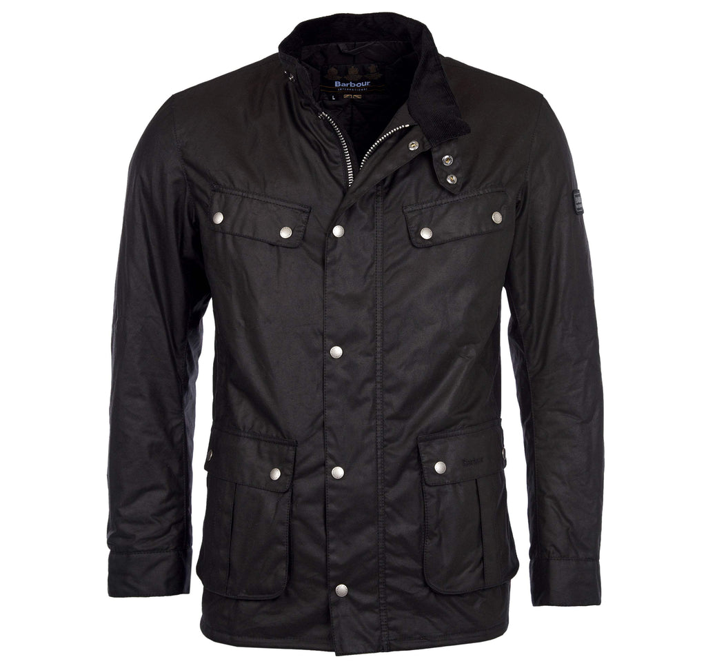 Barbour Intl. Vaxjakki - Duke Wax Jacket - Black