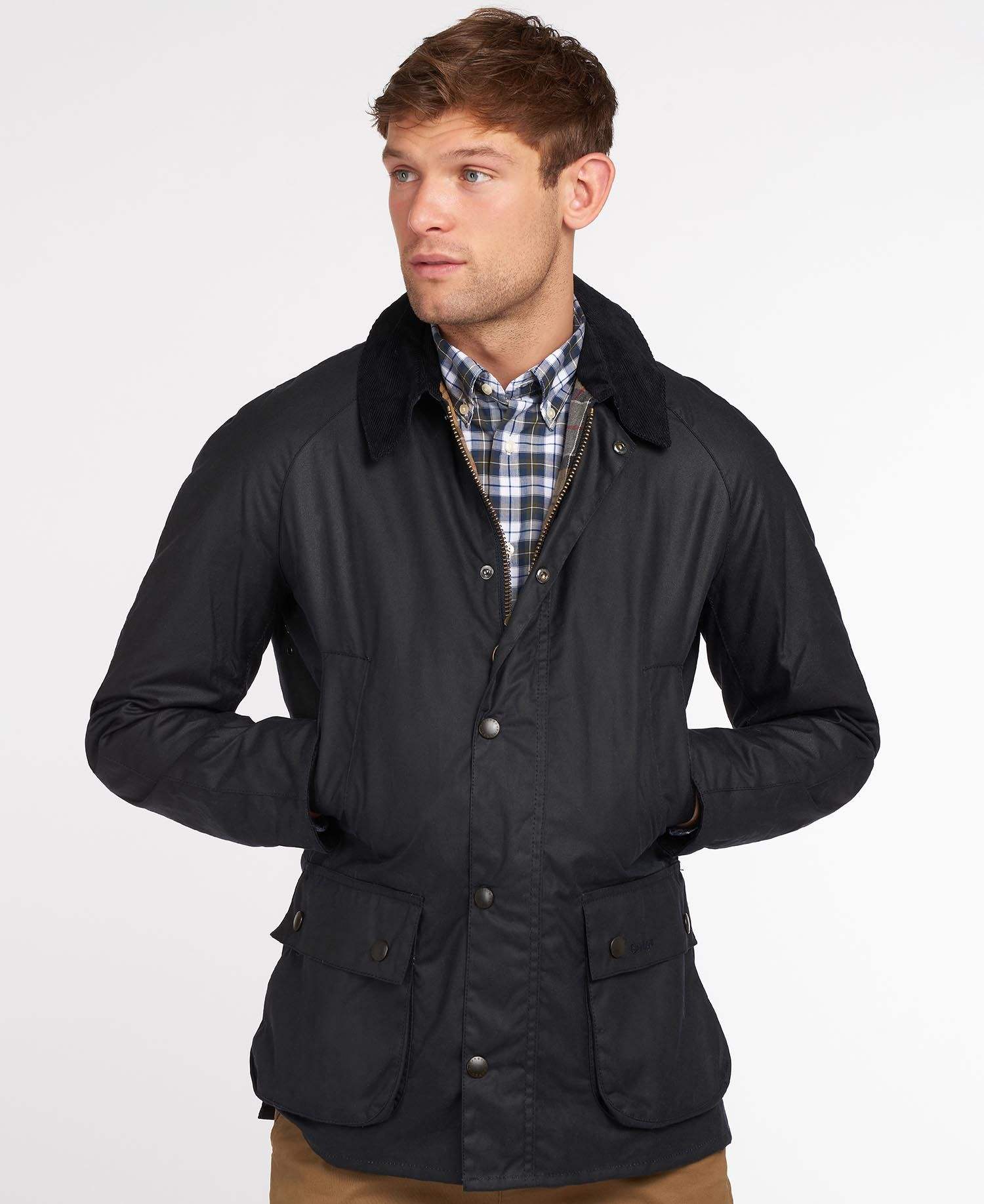 Barbour Vaxjakki  Ashby  Navy - Kormákur & Skjöldur
