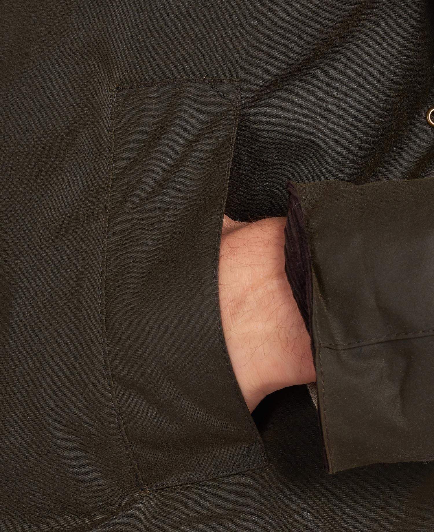 Barbour Vaxjakki  Ashby  Olive - Kormákur & Skjöldur