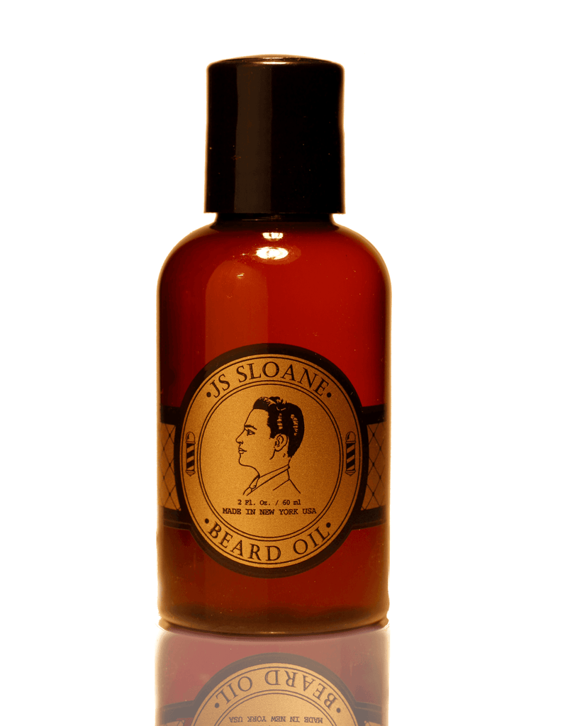 JS Sloane Skeggolía - Beard Oil 60ml. - Herrafataverzlun Kormáks & Skjaldar