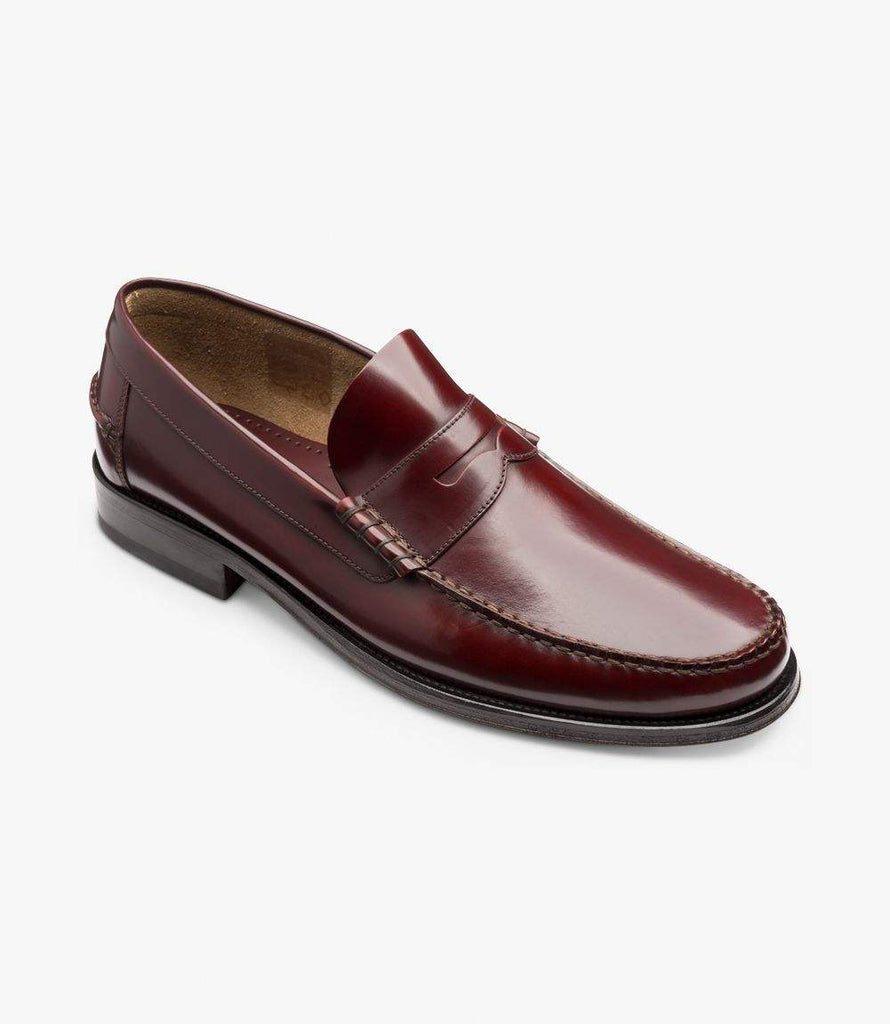 Loake Leðurskór - Princeton - Burgundy