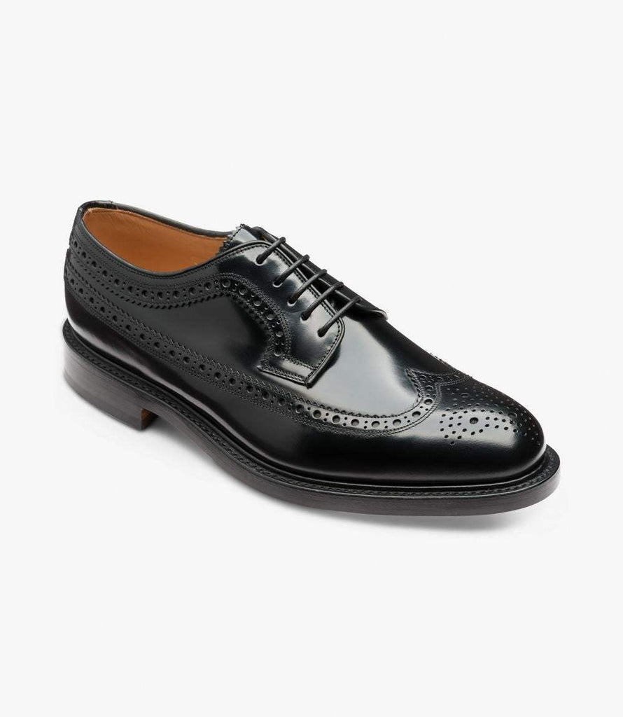 Loake Leðurskór - Royal - Black - Herrafataverzlun Kormáks & Skjaldar