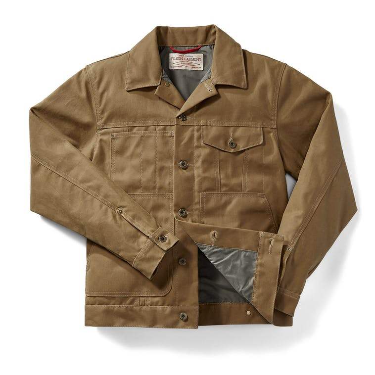 Filson Jakki - Short Lined Cruiser - Dark Tan - Herrafataverzlun Kormáks & Skjaldar