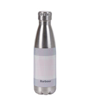 Barbour Vatnsflaska - Tartan Water Bottle - Pink/Grey - Kormákur & Skjöldur