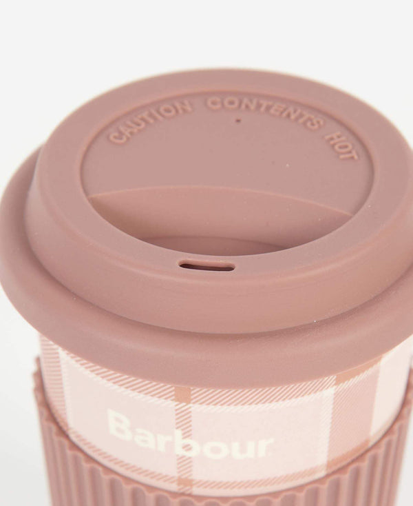 Barbour Ferðabolli - Tartan Travel Mug - Dewberry Tartan