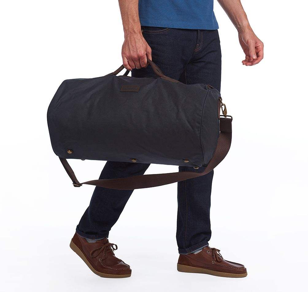 Barbour Taska  Wax Holdall  Navy - Kormákur & Skjöldur