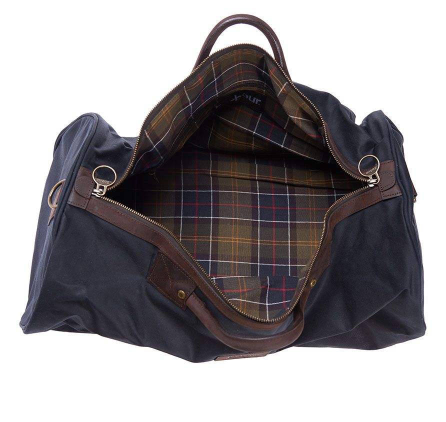 Barbour Taska  Wax Holdall  Navy - Kormákur & Skjöldur