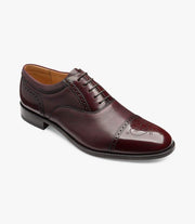 Loake Leðurskór - Woodstock - Burgundy - Herrafataverzlun Kormáks & Skjaldar