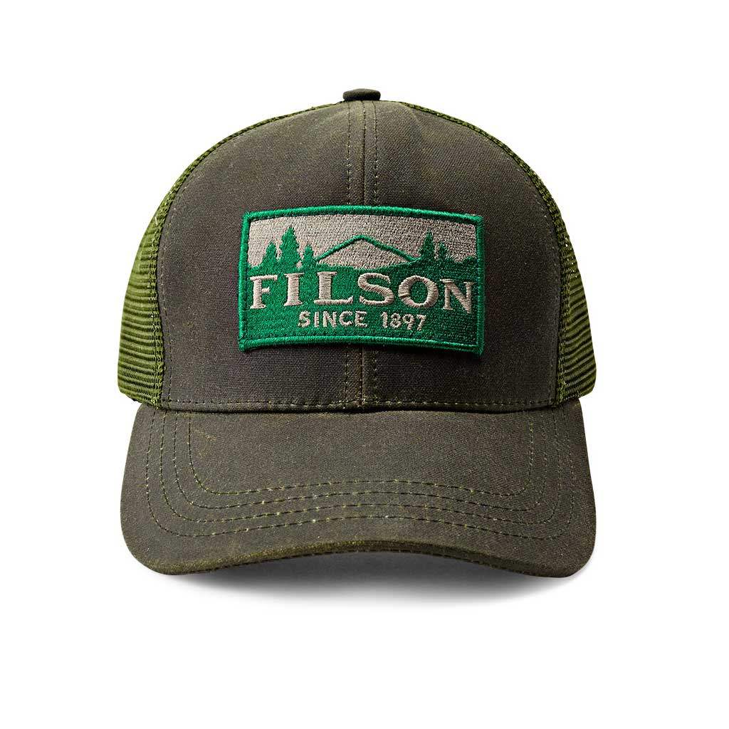 Filson Derhúfa - Logger Mesh Cap - Otter Green - Kormákur & Skjöldur