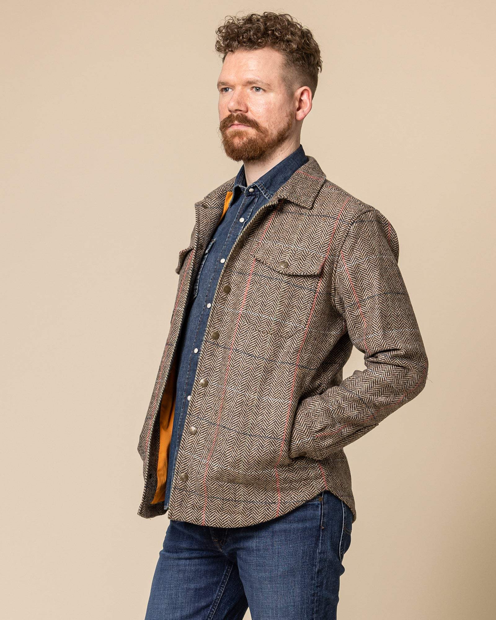 K&S Icelandic Tweed Yfirskyrta - Fjárhirðirinn - Dilkur - Kormákur & Skjöldur