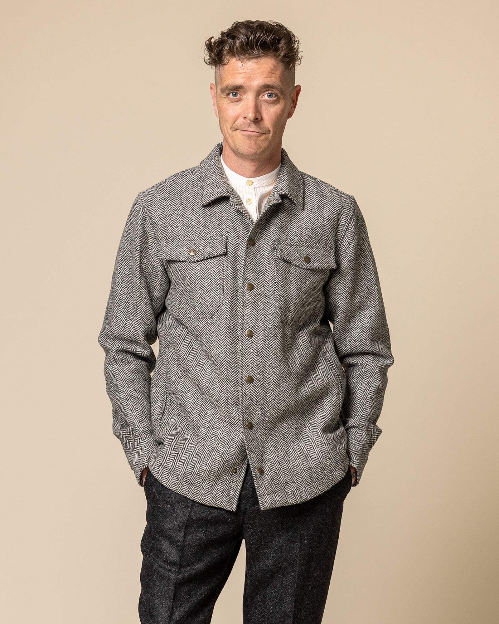 K&S Icelandic Tweed Yfirskyrta - Kormákur & Skjöldur