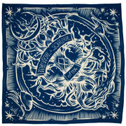 K&S Hálsklútur - Tré Bandana - Blár - Kormákur & Skjöldur