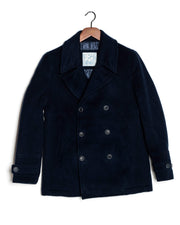 K&S Pea Coat - Sjómannajakki - Hafblár