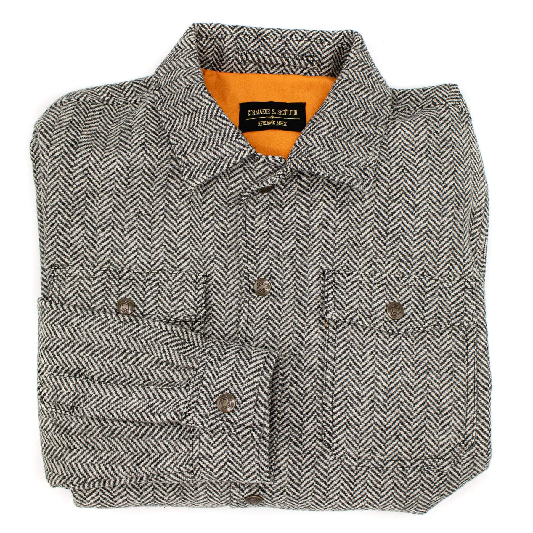 K&S Icelandic Tweed Yfirskyrta - Kormákur & Skjöldur