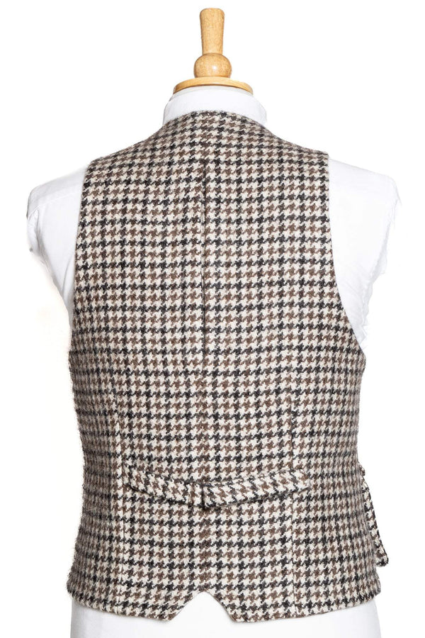 K&S Vesti -  Icelandic Tweed By Walker Slater - Ljóst Houndstooth