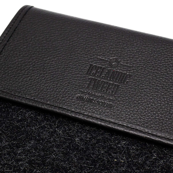 K&S Icelandic Tweed - iPad Hulstur - Svarti Sauðurinn