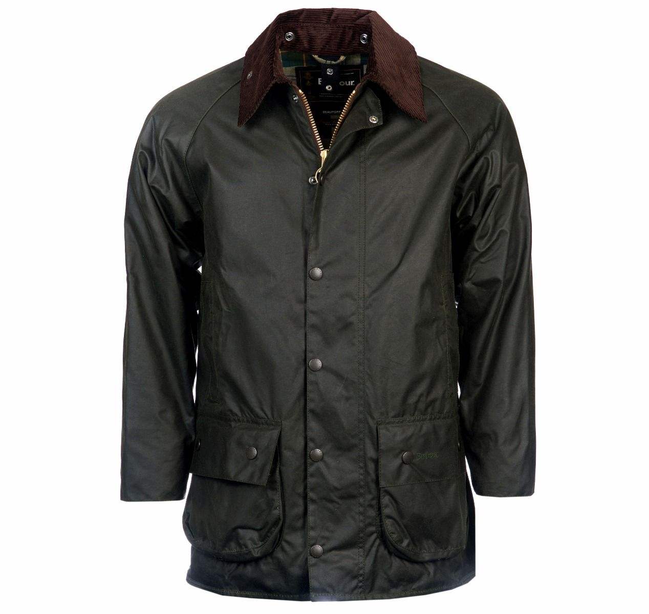 Barbour Vaxjakki - Classic Beaufort - Olive - Herrafataverzlun Kormáks & Skjaldar
